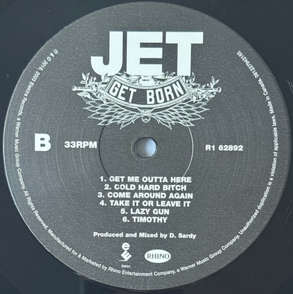 Jet (2) : Get Born (LP, Album, RE)