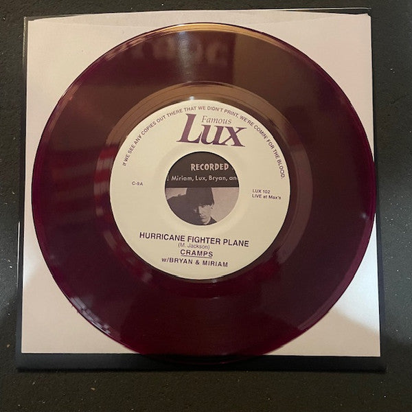 The Cramps : Dance Of The Cannibals Of Sex (7", Single, Unofficial, Pur)