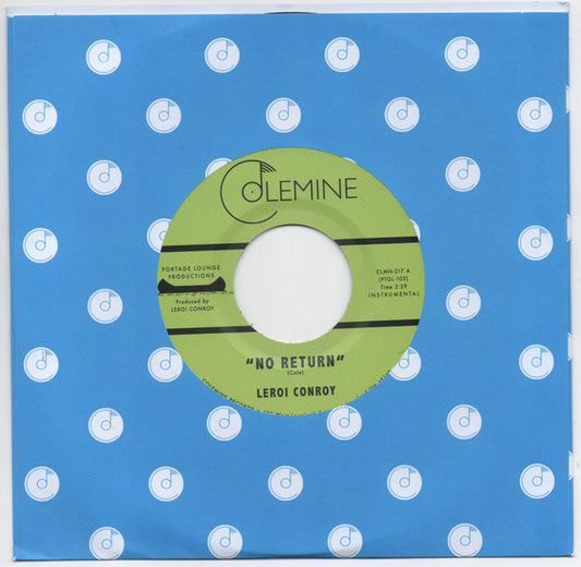 Leroi Conroy : No Return / Path Of Man (7")