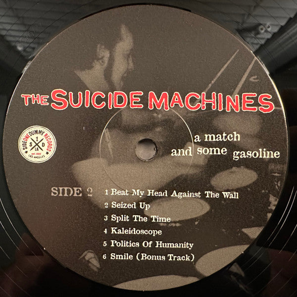 The Suicide Machines : A Match And Some Gasoline (LP, Album, RE, RM, 20t)