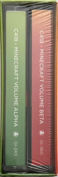 C418 : Minecraft Volume Alpha + Beta (Cass, Album, RE, Gre + Cass, Album, RE, Red + Box,)