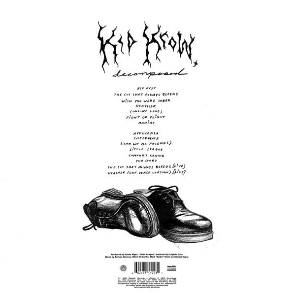 Conan Gray : Kid Krow, Decomposed (LP, Album, Whi)