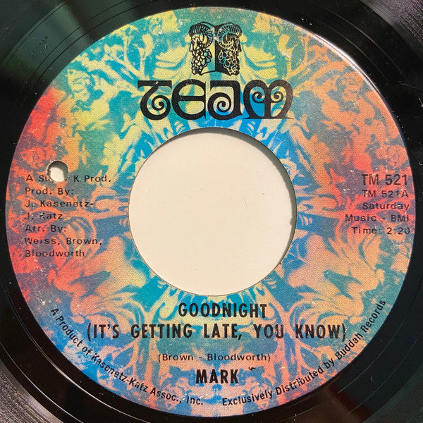 Mark Gutkowski : Goodnight (It's Getting Late, You Know) / Good Morning (7", Single)