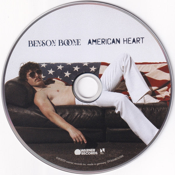 Benson Boone : American Heart (CD, Album)