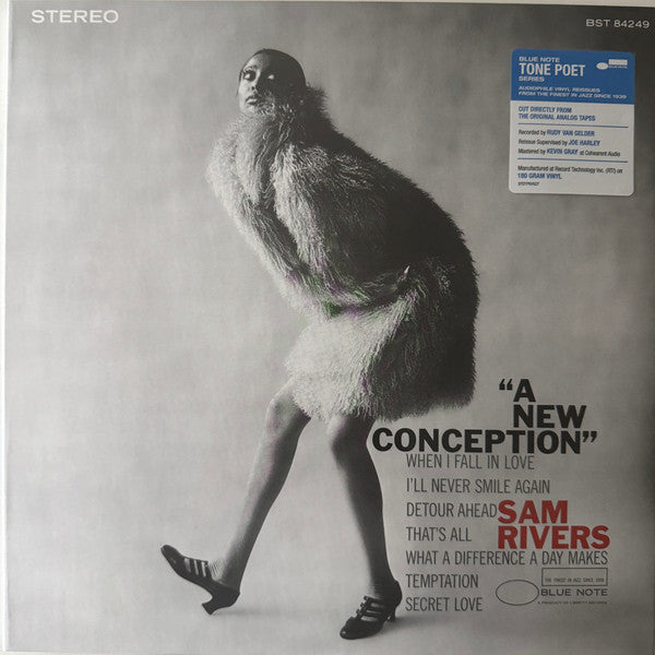 Sam Rivers : A New Conception (LP, Album, RE, Gat)