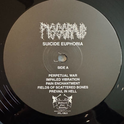 Pissgrave : Suicide Euphoria (LP, Album, RE)