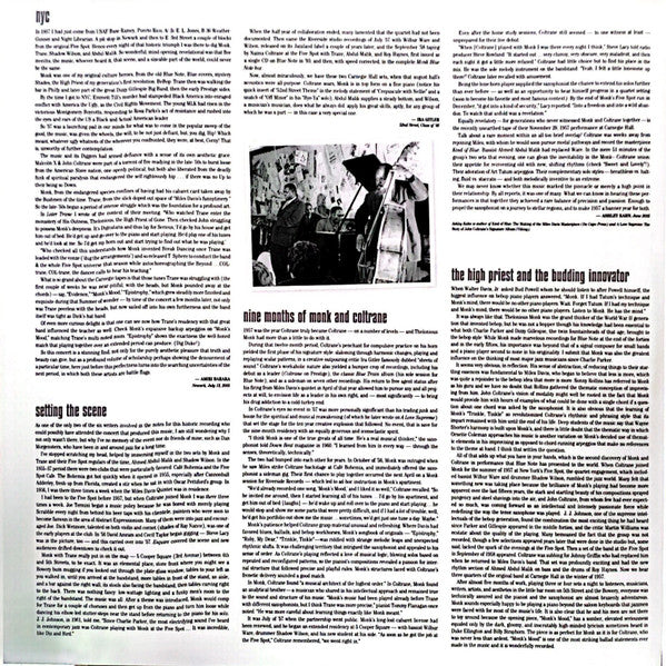 The Thelonious Monk Quartet With John Coltrane : At Carnegie Hall (2xLP, Album, Mono, RP)