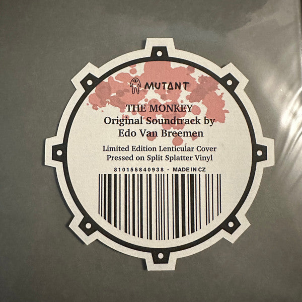Edo Van Breemen : The Monkey - Original Motion Picture Soundtrack (LP, Ltd, Mon)