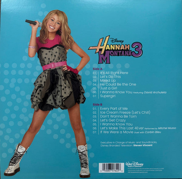Hannah Montana : Hannah Montana 3 (LP, Album, Blu)