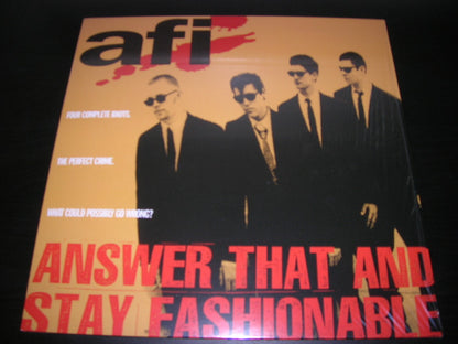 AFI : Answer That And Stay Fashionable (LP, Album, RE)