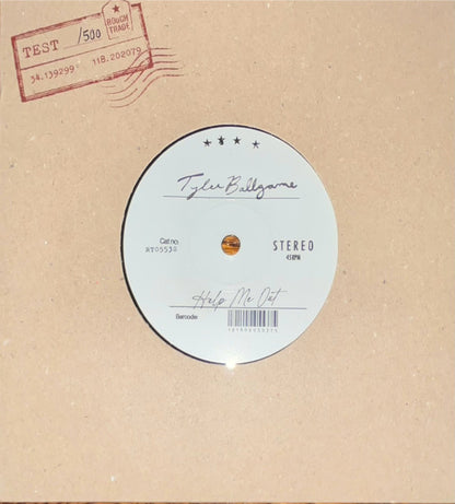 Tyler Ballgame : Help Me Out (7", Single, Ltd)