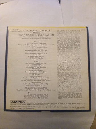 Montserrat Caballé : Arien Aus Opern (Reel, 4tr Stereo, 7" Reel)