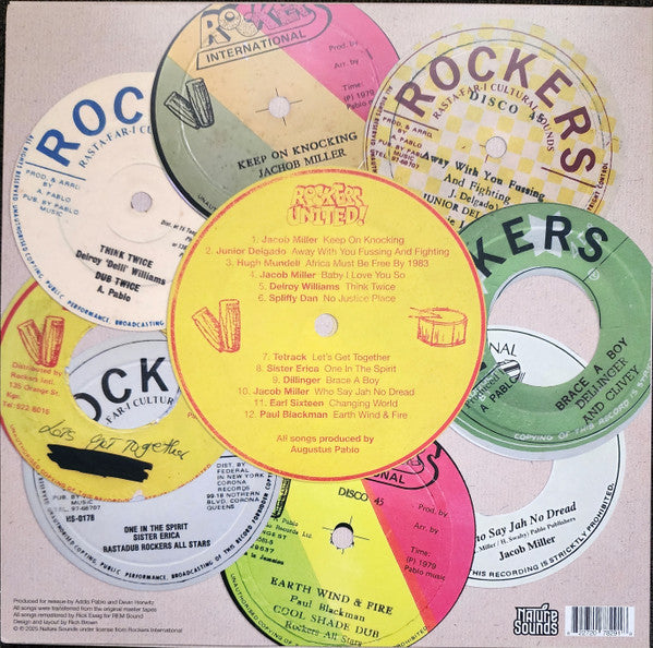 Augustus Pablo : Rockers United! (LP, Comp, Ltd, RM, Tra)
