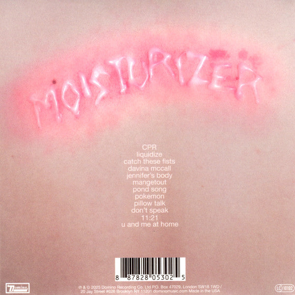 Wet Leg : Moisturizer (CD, Album)