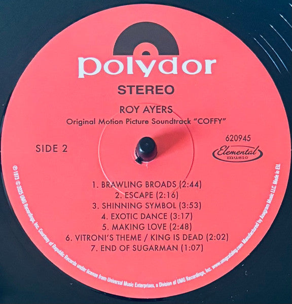 Roy Ayers : Coffy (LP, Album, RE)