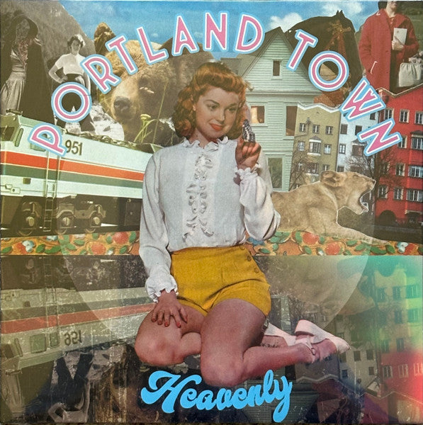 Heavenly : Portland Town (7", Single, Ltd, Yel)