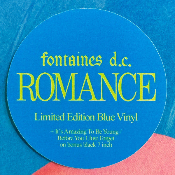 Fontaines D.C. : Romance (LP, Album, Ltd, RE, Tur + 7", Single)