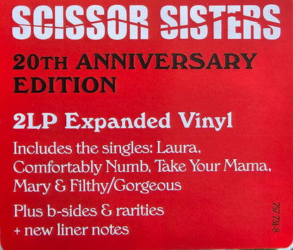 Scissor Sisters : Scissor Sisters (2xLP, Dlx, Ltd, RE, 20t)