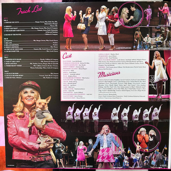 Legally Blonde Original Broadway Cast* : Legally Blonde The Musical (Original Broadway Cast Recording) (2xLP, Album, Pin)