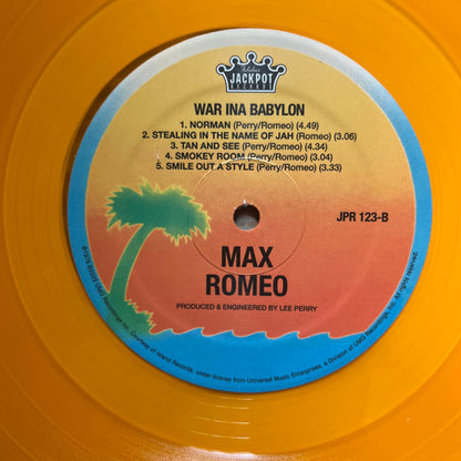 Max Romeo & The Upsetters : War Ina Babylon (LP, Album, RE, RM, Yel)