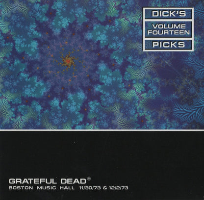 The Grateful Dead : Dick's Picks Volume Fourteen: Boston Music Hall - 11/30/73 & 12/2/73 (4xCD, Album)
