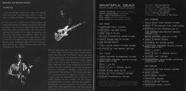 The Grateful Dead : Dick's Picks Volume Fourteen: Boston Music Hall - 11/30/73 & 12/2/73 (4xCD, Album)