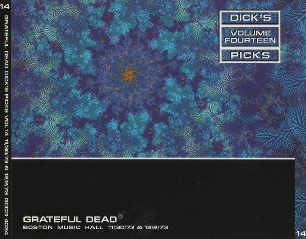 The Grateful Dead : Dick's Picks Volume Fourteen: Boston Music Hall - 11/30/73 & 12/2/73 (4xCD, Album)