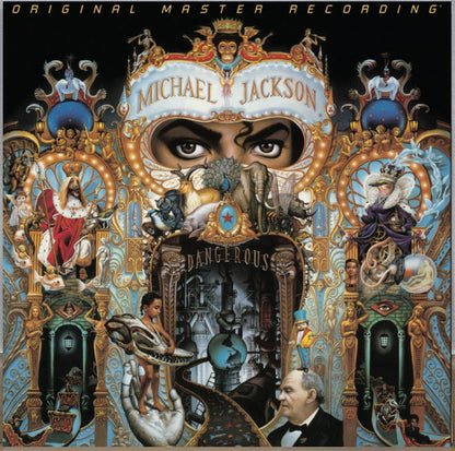 Michael Jackson : Dangerous (2xLP, Album, Num, RE, S/Edition)