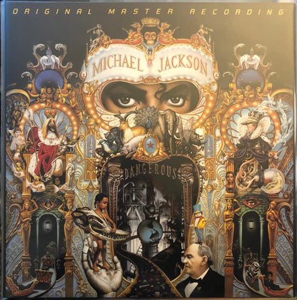 Michael Jackson : Dangerous (2xLP, Album, Num, RE, S/Edition)