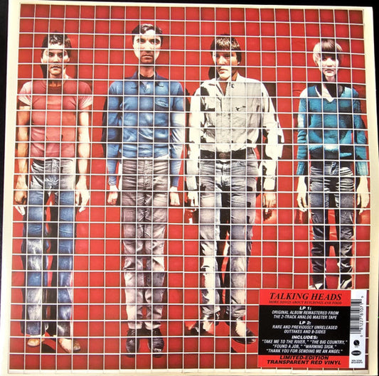 Talking Heads : More Songs About Buildings And Food (LP, Album, RE, RM, Red + LP, Red + Ltd)