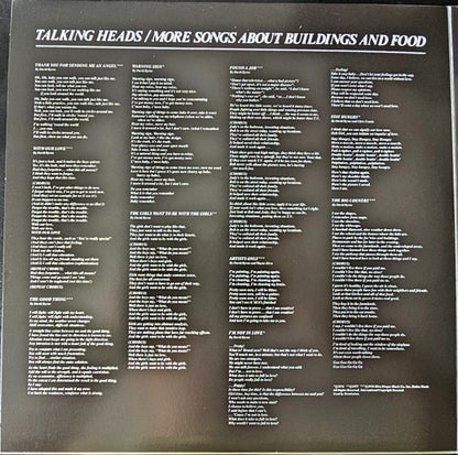 Talking Heads : More Songs About Buildings And Food (LP, Album, RE, RM, Red + LP, Red + Ltd)