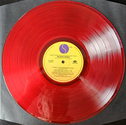 Talking Heads : More Songs About Buildings And Food (LP, Album, RE, RM, Red + LP, Red + Ltd)