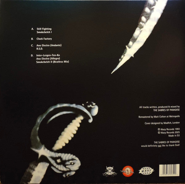 The Sabres Of Paradise : Sabresonic (2xLP, Album, RE, RM)