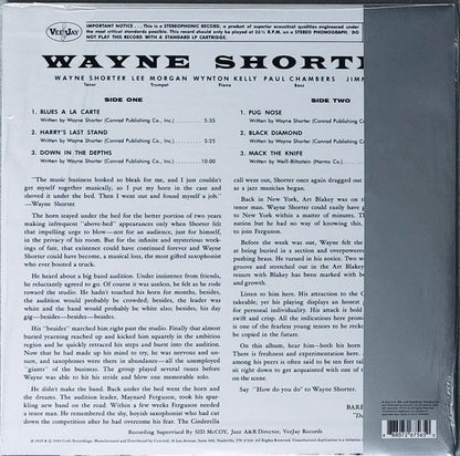 Wayne Shorter : Introducing Wayne Shorter (LP, Album, RE, 180)