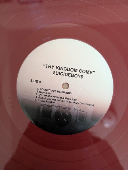 $uicideboy$ : Thy Kingdom Come (LP, Album, Ltd, Mar)