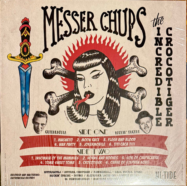 Messer Chups : The Incredible Crocotiger (LP, Ltd, RE, 10t)