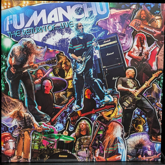Fu Manchu : The Return Of...Live (LP, Album, Ltd, Whi)