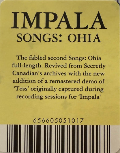 Songs: Ohia : Impala (LP, Album, RE)