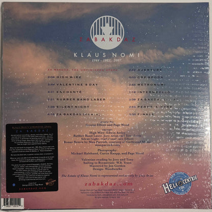 Klaus Nomi : Za Bakdaz (LP, Album, Ltd, Tra)