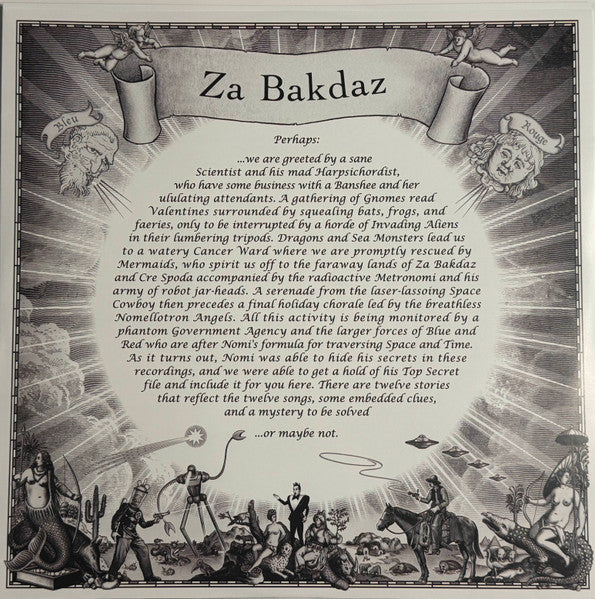 Klaus Nomi : Za Bakdaz (LP, Album, Ltd, Tra)