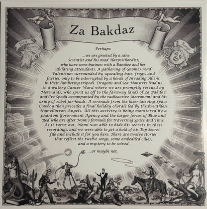 Klaus Nomi : Za Bakdaz (LP, Album, Ltd, Tra)