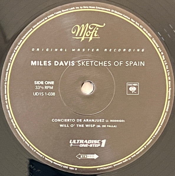 Miles Davis : Sketches Of Spain (LP, Album, Ltd, Num, RE, RM)