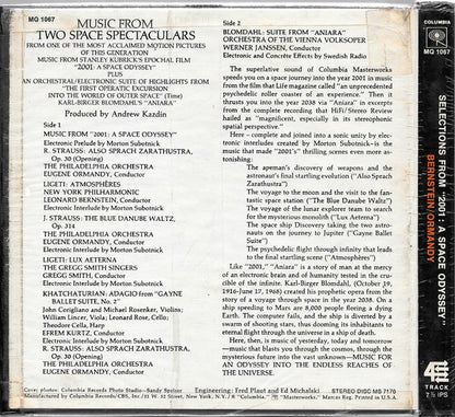 Eugene Ormandy / The Philadelphia Orchestra / Leonard Bernstein / New York Philharmonic / Werner Janssen / Orchestra Of The Vienna Volksoper* : Selections From "2001: A Space Odyssey" / Highlights From "Aniara" (Reel, 4tr Stereo, 7" Reel)