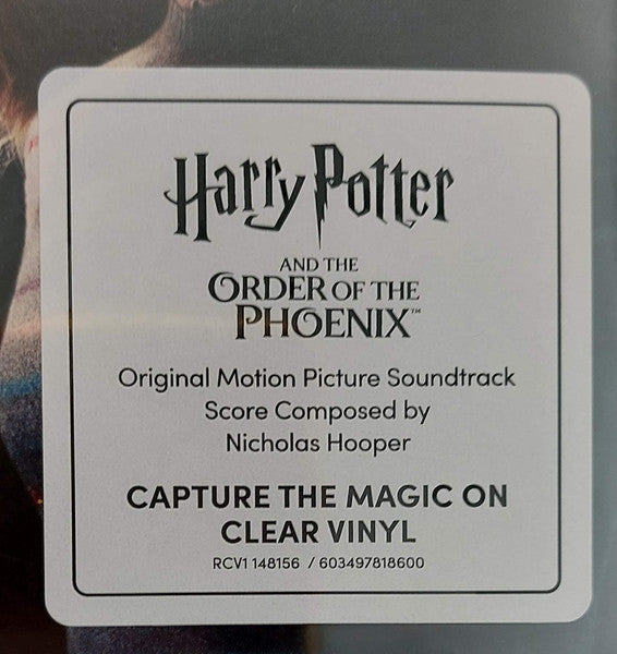 Nicholas Hooper : Harry Potter And The Order Of The Phoenix (Original Motion Picture Soundtrack) (2xLP, Album, Cle)