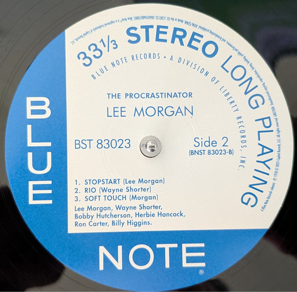 Lee Morgan : The Procrastinator (LP, Album, RE)