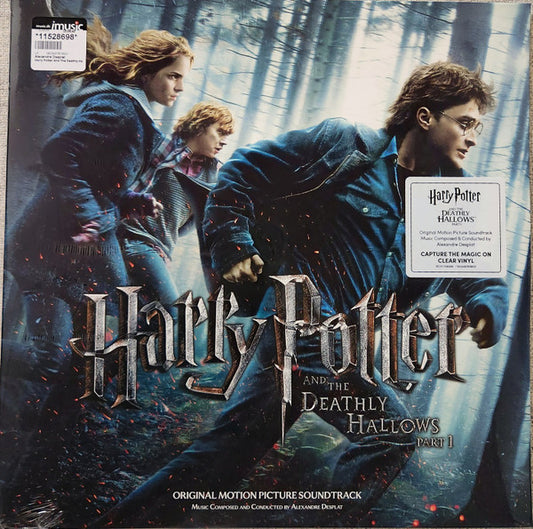 Alexandre Desplat : Harry Potter And The Deathly Hallows Part 1 (Original Motion Picture Soundtrack) (2x12", Album, RE, Cle)