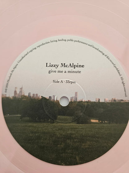 Lizzy McAlpine : Give Me A Minute (LP, Album, Pin)