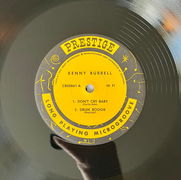 Kenny Burrell : Kenny Burrell (LP, Album, Mono, RE, RM, 180)