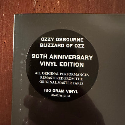 Ozzy Osbourne : Blizzard Of Ozz (LP, Album, RE, RM, Uni)