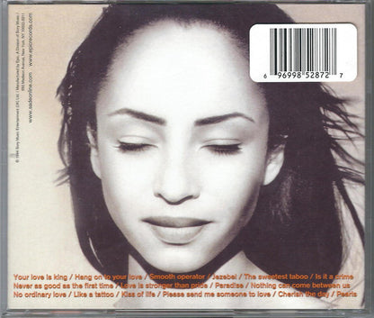 Sade : The Best Of Sade (CD, Comp, RE, RM)
